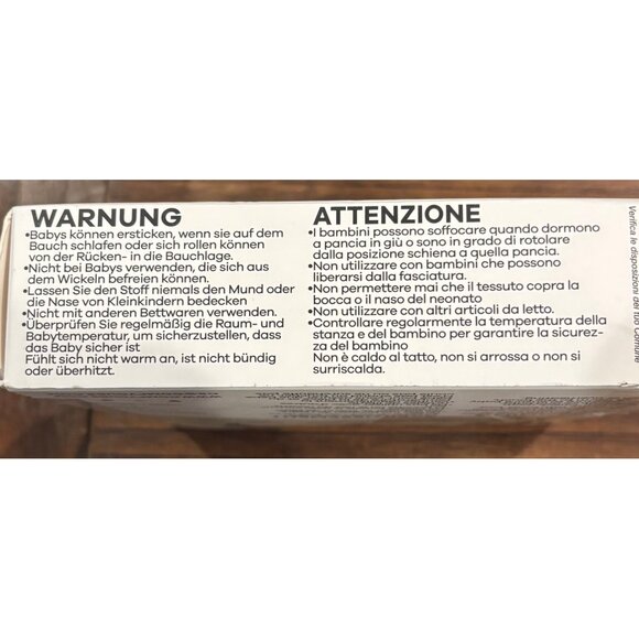 Comfy Cubs 3-Pack Easy‎ Swaddles Large 3-6 Months 14-18 Lbs 100% Cotton - Picture 5 of 5